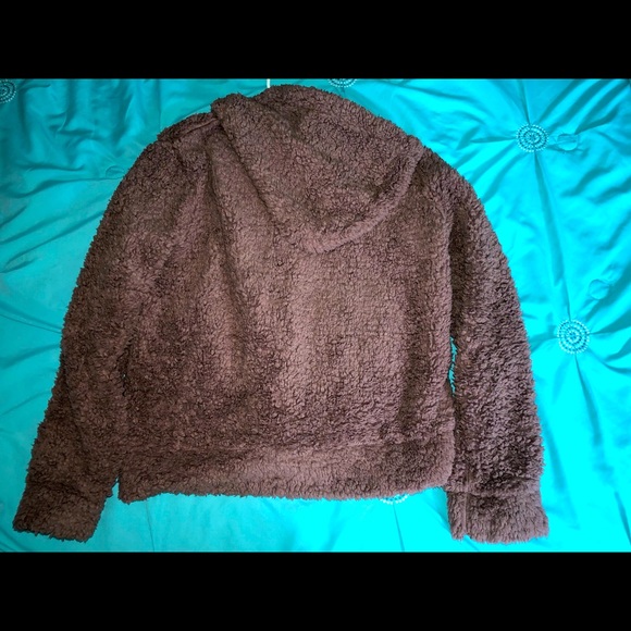 Shearling Zip Up Jacket - Picture 2 of 4